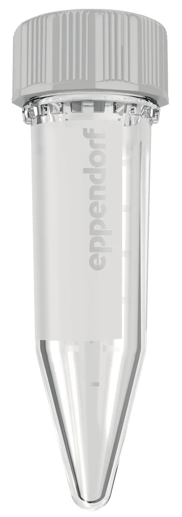 艾本德Eppendorf Tubes? 5.0 mL 帶螺旋蓋 啟動套裝, 400 個離心管（2 盒， 每盒 2 包ｘ100 個），2 個離心管架（可放置 12 個離心管），白色；8 個通用轉子適配器